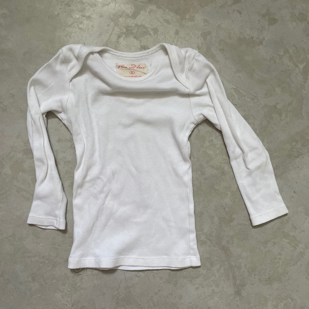 Flora and Henri Lap T-shirt